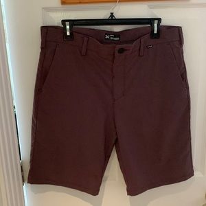 Hurley mens maroon shorts